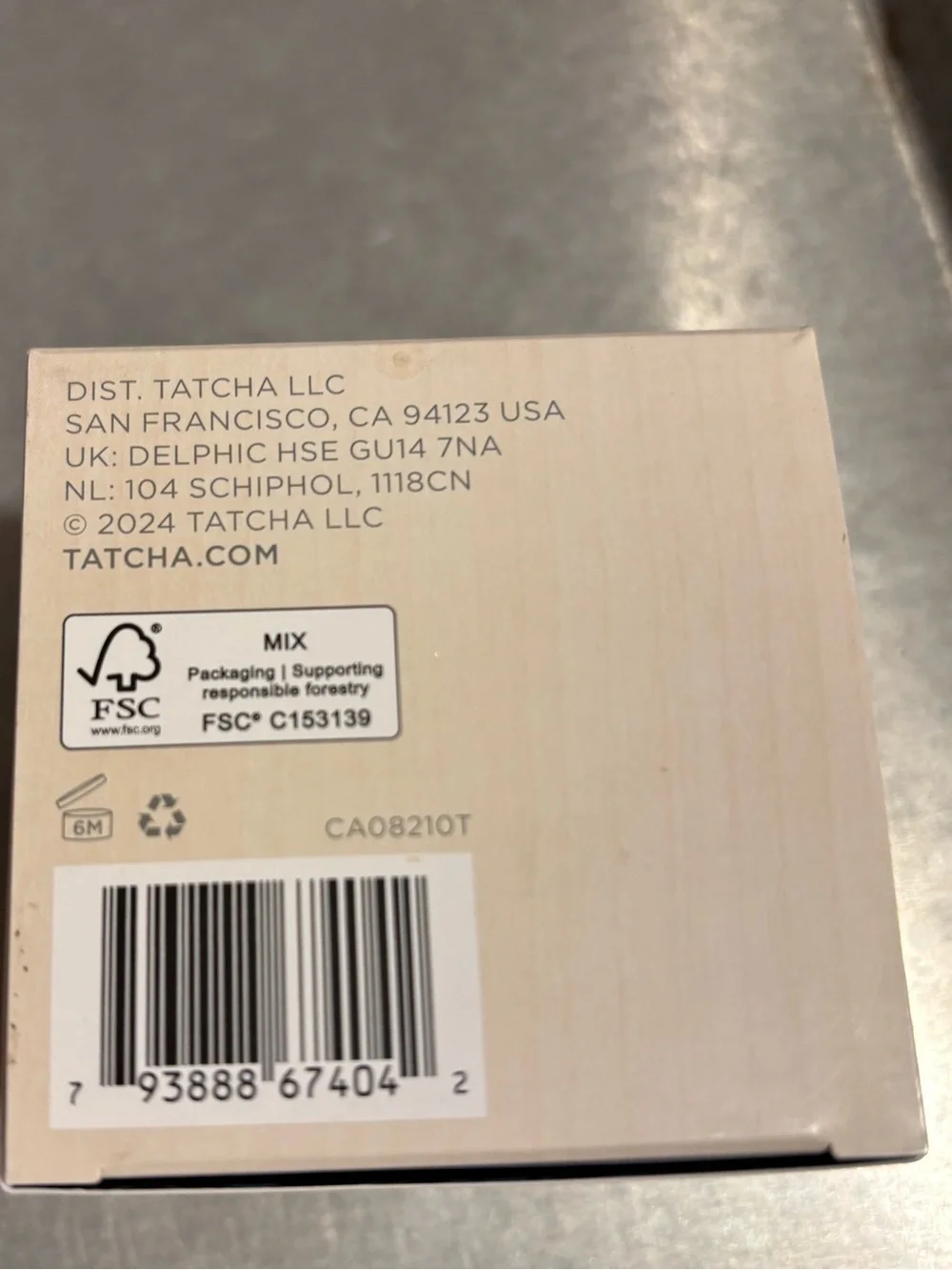 Tatcha product ingredients